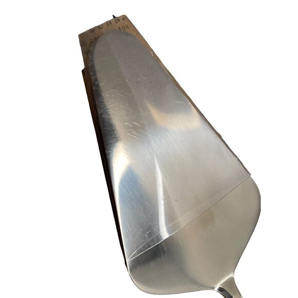 Rae Dunn Wedding Collection 11” Cake Server White With Black LL Ceramic NEW - Picture 3 of 5